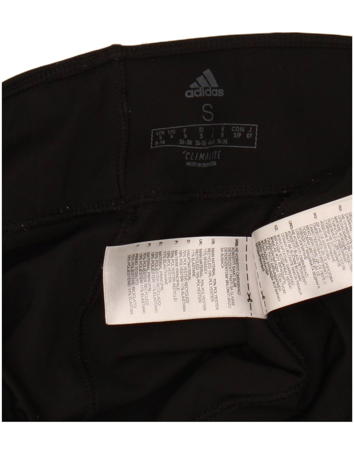 Γυναικεία κολάν ADIDAS Climalite Capri UK 8/10 Small Black Polyester