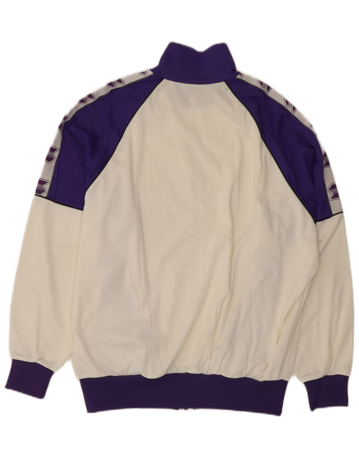 Vintage Ανδρική Γραφική Ολόσωμη Φόρμα Μεγάλου Λευκού Πολυεστέρα