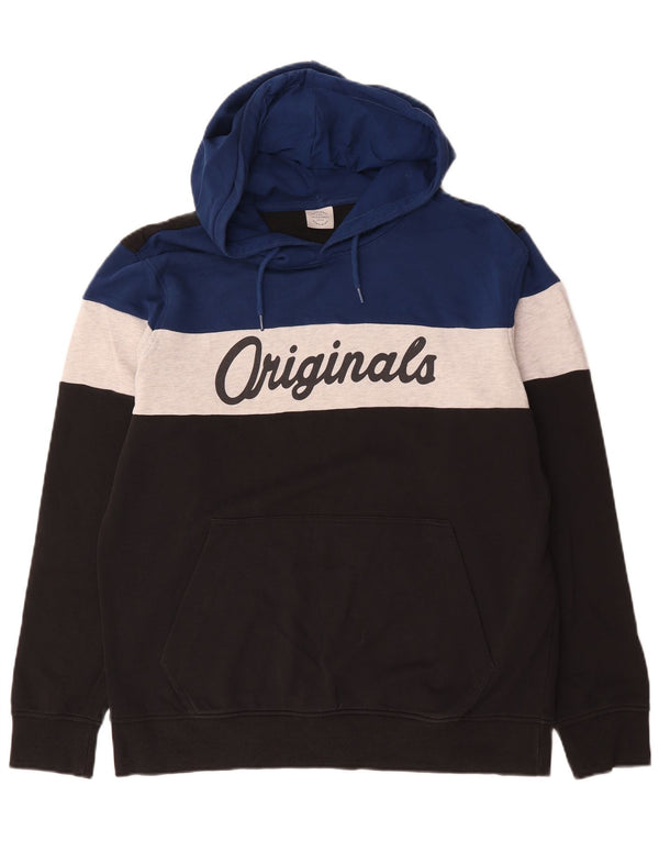 Jack & Jones Ανδρικό γραφικό κουκούλα Jumper XL Πολύχρωμο Courblock Βαμβακερό