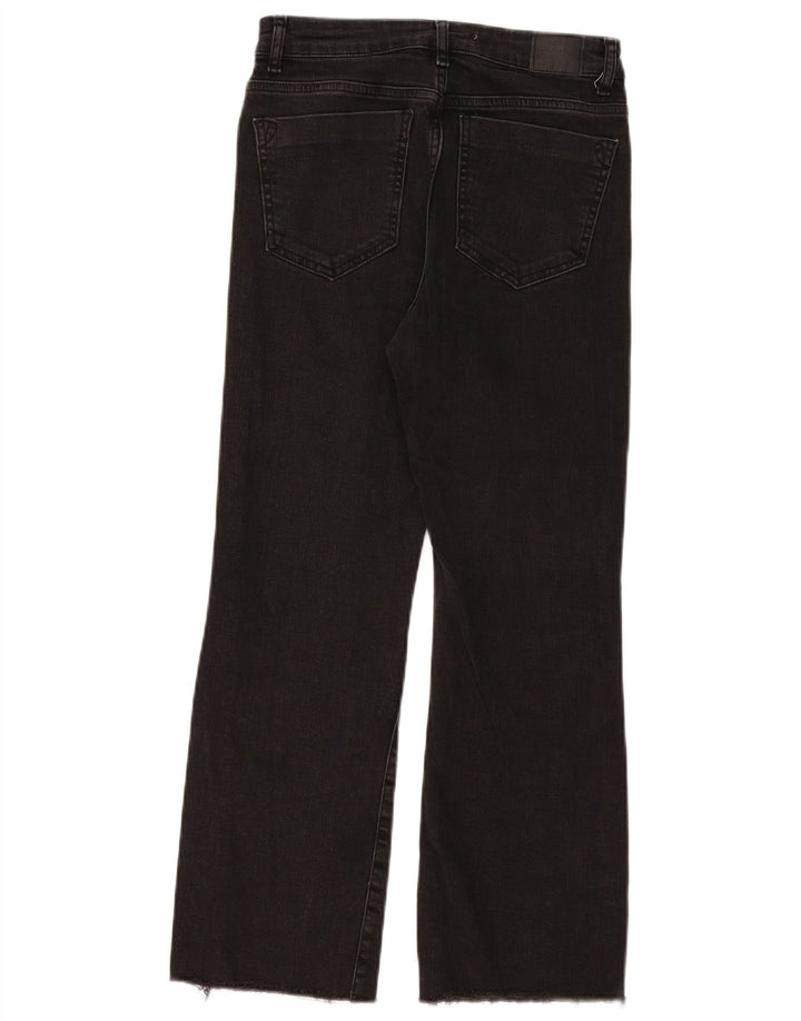 Zara Γυναικείο ίσιο τζιν EU 38 Small W28 L26 Μαύρο