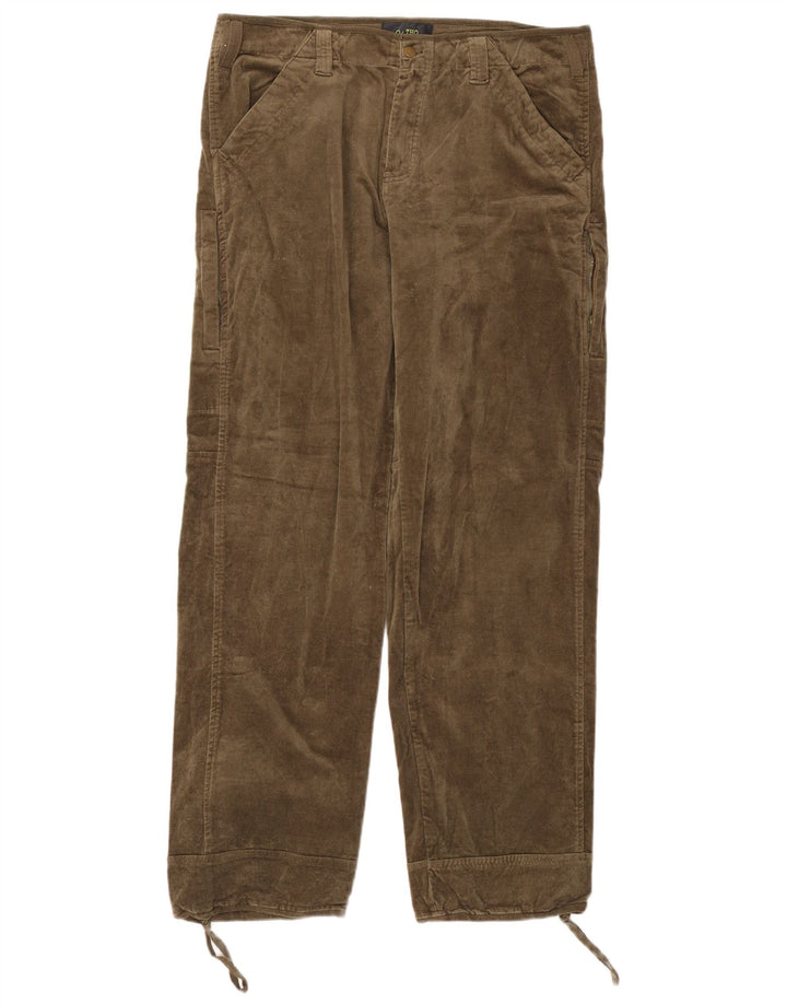 VINTAGE Ανδρικό ίσιο παντελόνι Chino IT 52 XL W38 L34 Χακί βαμβακερό