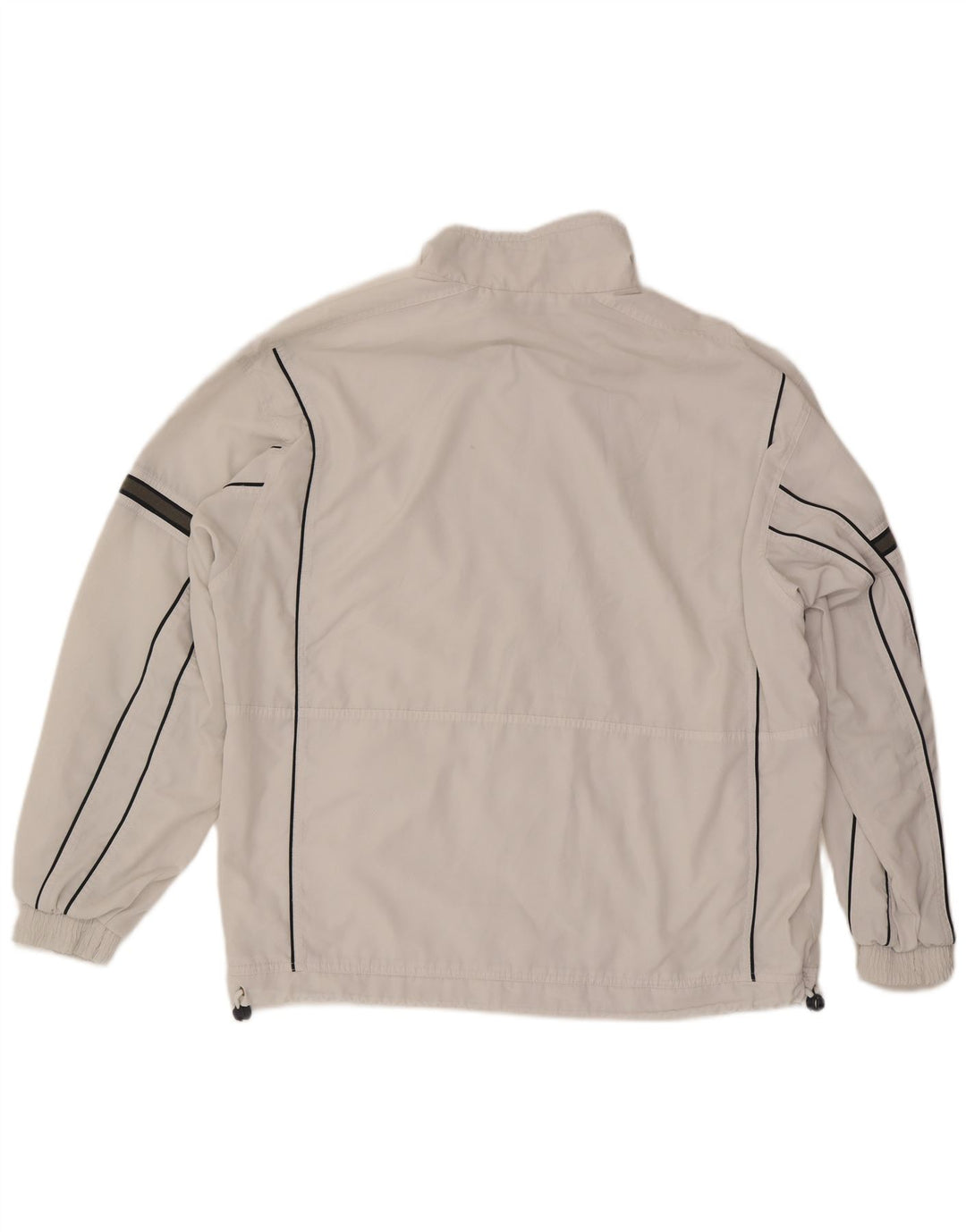 Ανδρική φόρμα Lotto Top Jacket XL Λευκό ριγέ πολυεστέρα