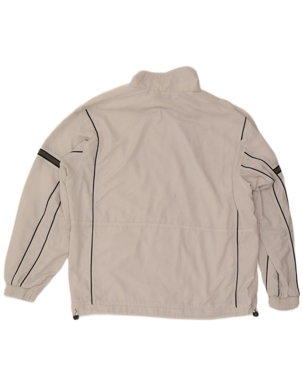 Ανδρική φόρμα Lotto Top Jacket XL Λευκό ριγέ πολυεστέρα