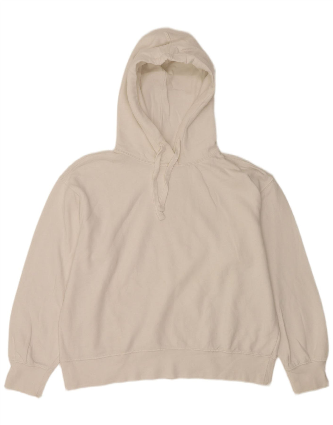 Zara Γυναικείο Hoodie Jumper UK 16 Large White