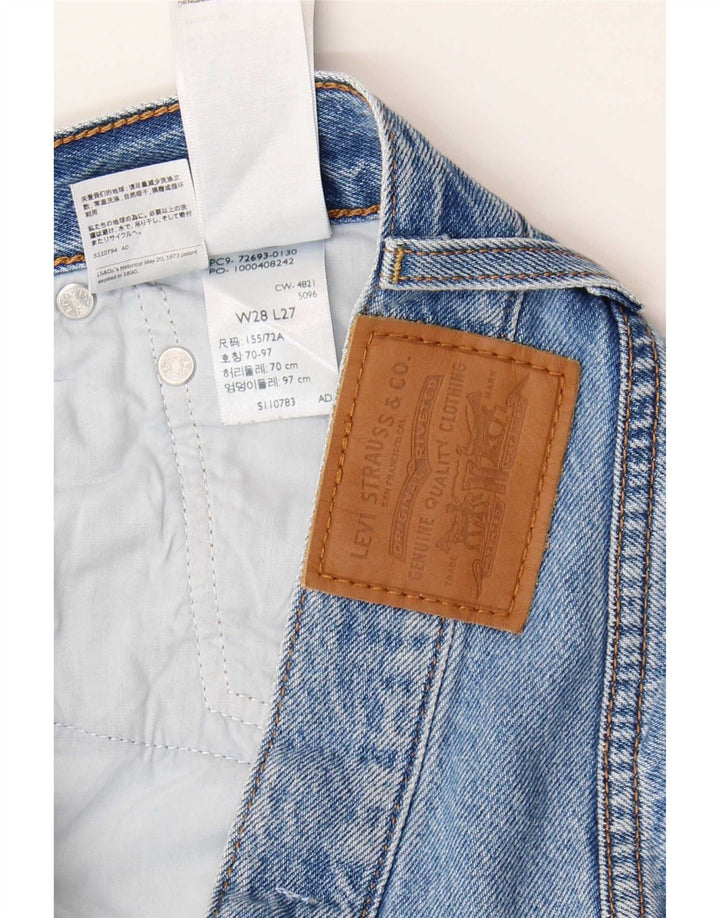 Γυναικείο Levi's Ribcage Straight Jeans W28 L27 Μπλε βαμβακερό