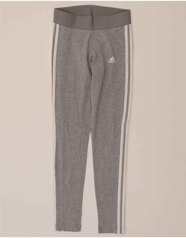 Γυναικείο κολάν ADIDAS UK 4/6 XS Γκρι