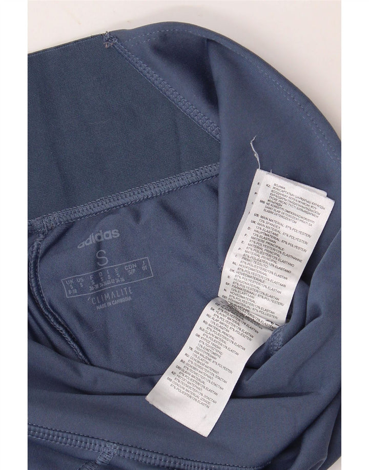 Γυναικεία κολάν ADIDAS Climalite UK 8/10 Small Blue Polyester