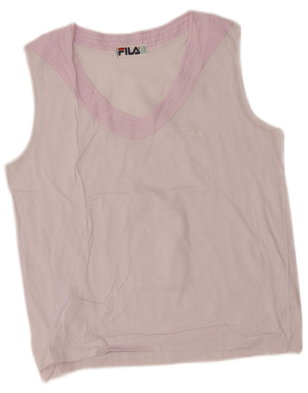 Fila Γυναικείο Γιλέκο Τοπ US 12 Μεγάλο Μωβ Βαμβακερό