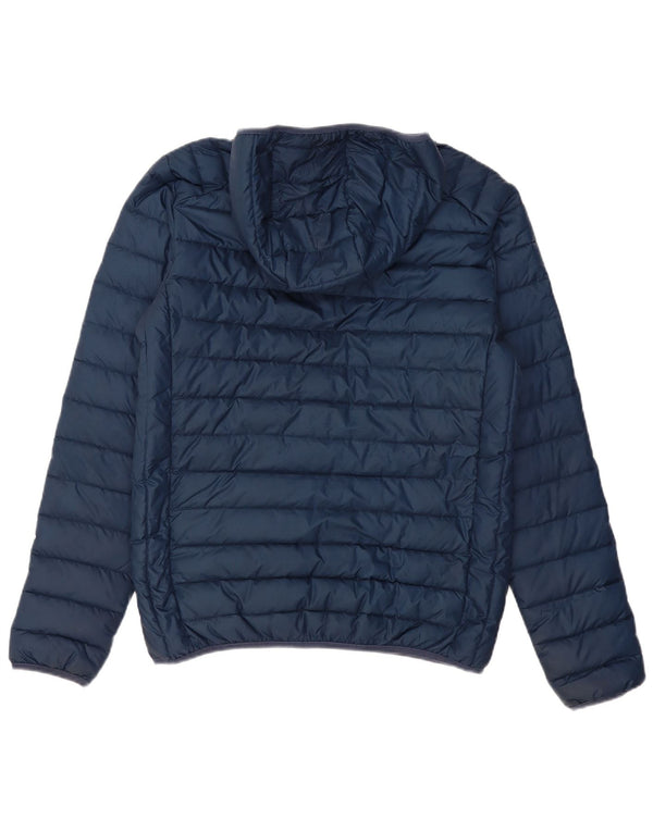 ELLESSE Ανδρικό μπουφάν με κουκούλα UK 36 Small Navy Blue Polyester