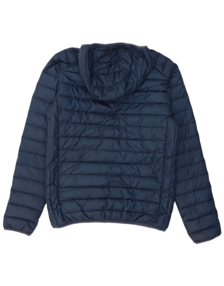 ELLESSE Ανδρικό μπουφάν με κουκούλα UK 36 Small Navy Blue Polyester