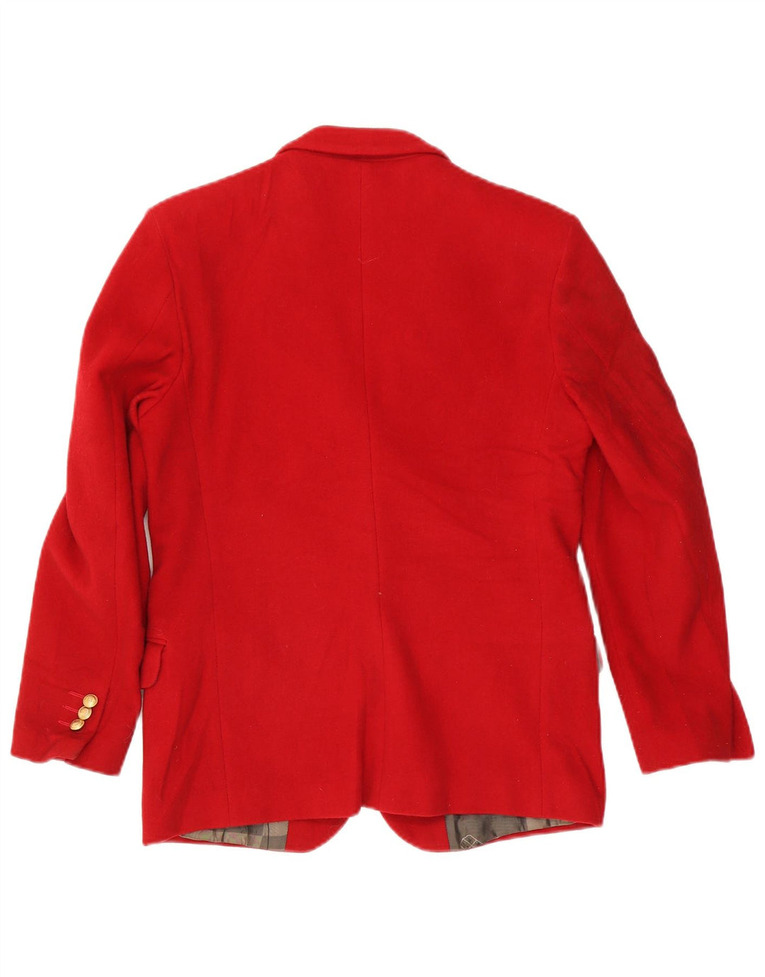 Armata Di Mare Γυναικείο Μπουφάν Blazer με 3 κουμπιά IT 42 Μεσαίο κόκκινο μαλλί