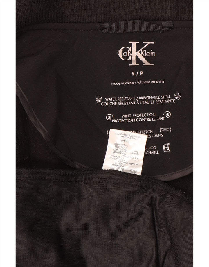 Calvin Klein Γυναικείο Αδιάβροχο UK 10 Small Black Polyester