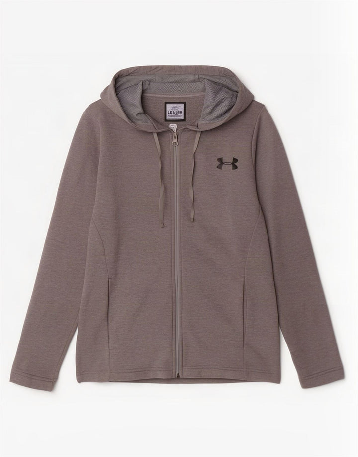 Ανδρικό πουλόβερ με κουκούλα Under Armour Cold Gear Μικρό Γκρι Πολυεστέρας