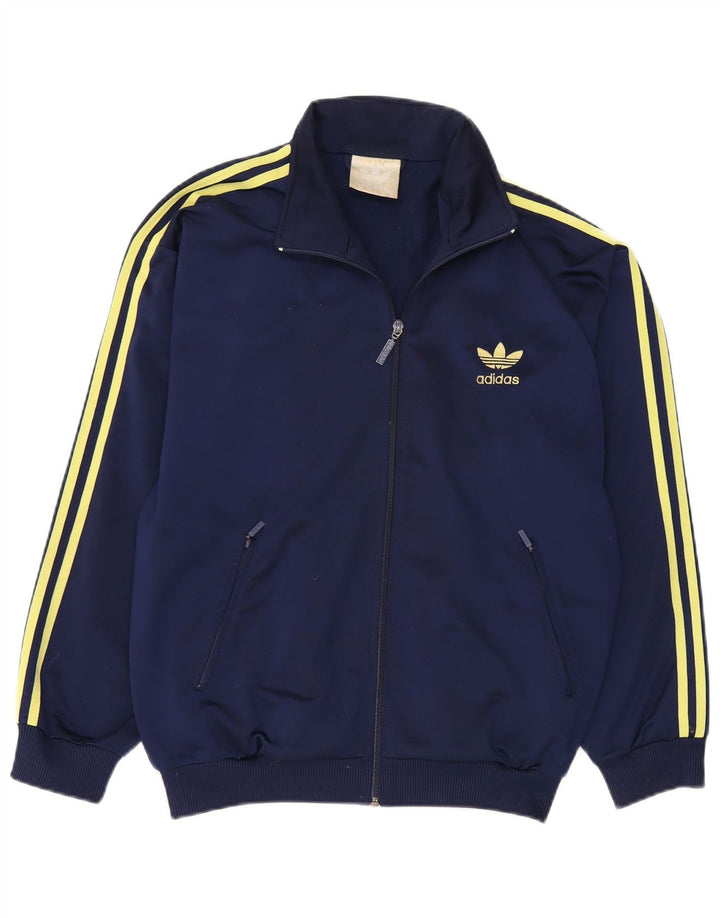 Ανδρική φόρμα Adidas Top Jacket UK 36/38 Small Navy Blue Polyester