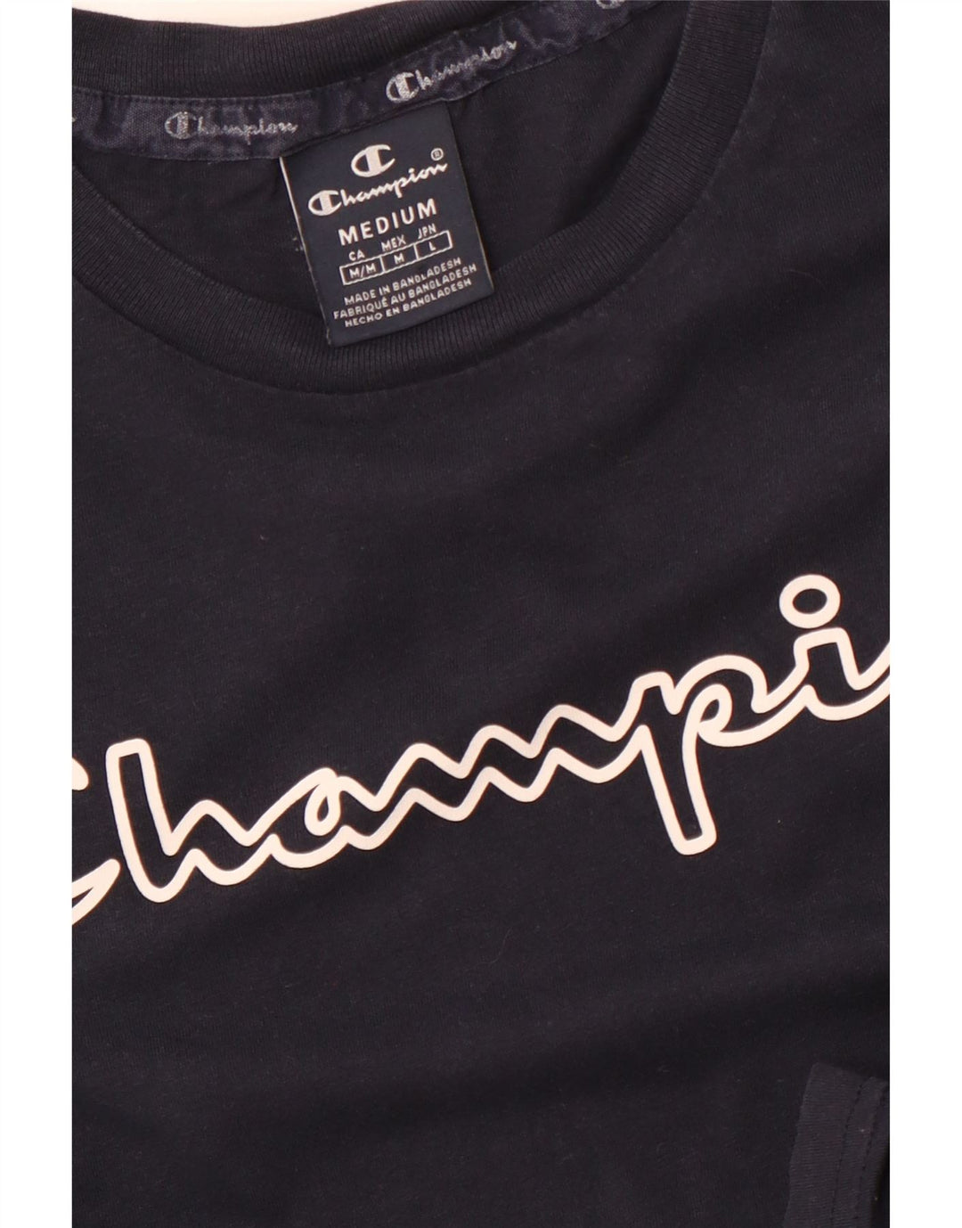 Ανδρικό γραφικό T-shirt CHAMPION Top Medium Navy Blue