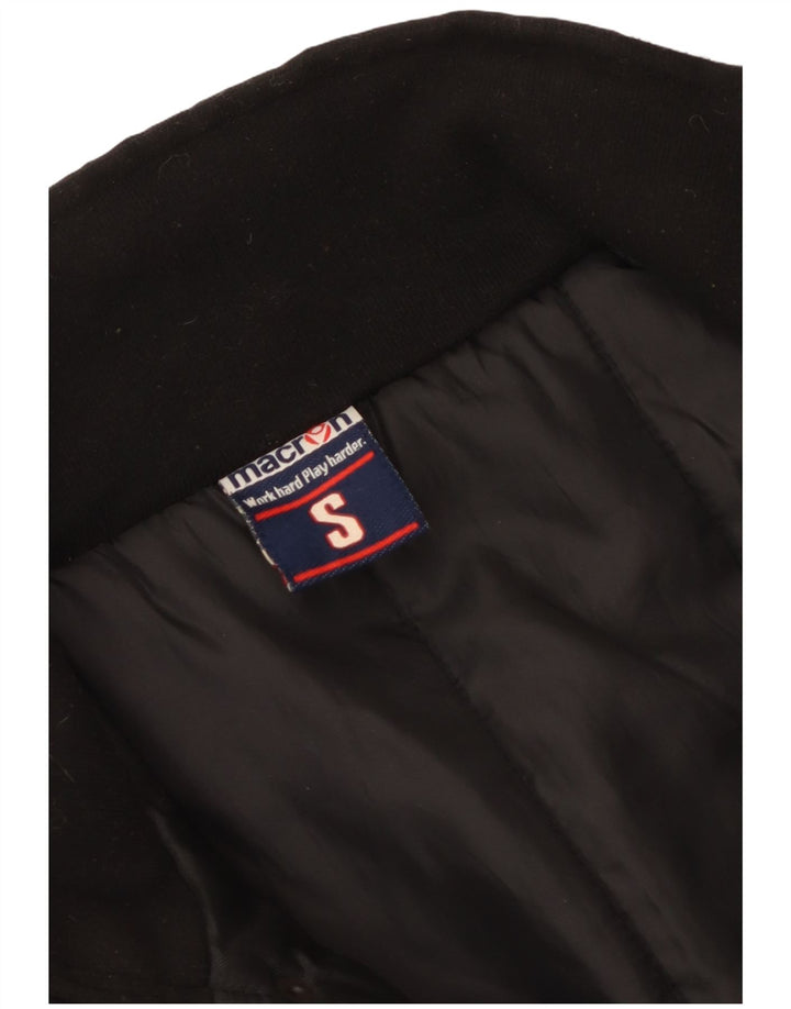 Ανδρικό γραφικό παλτό αντιανεμικό Macron UK 36 Small Black Colourblock