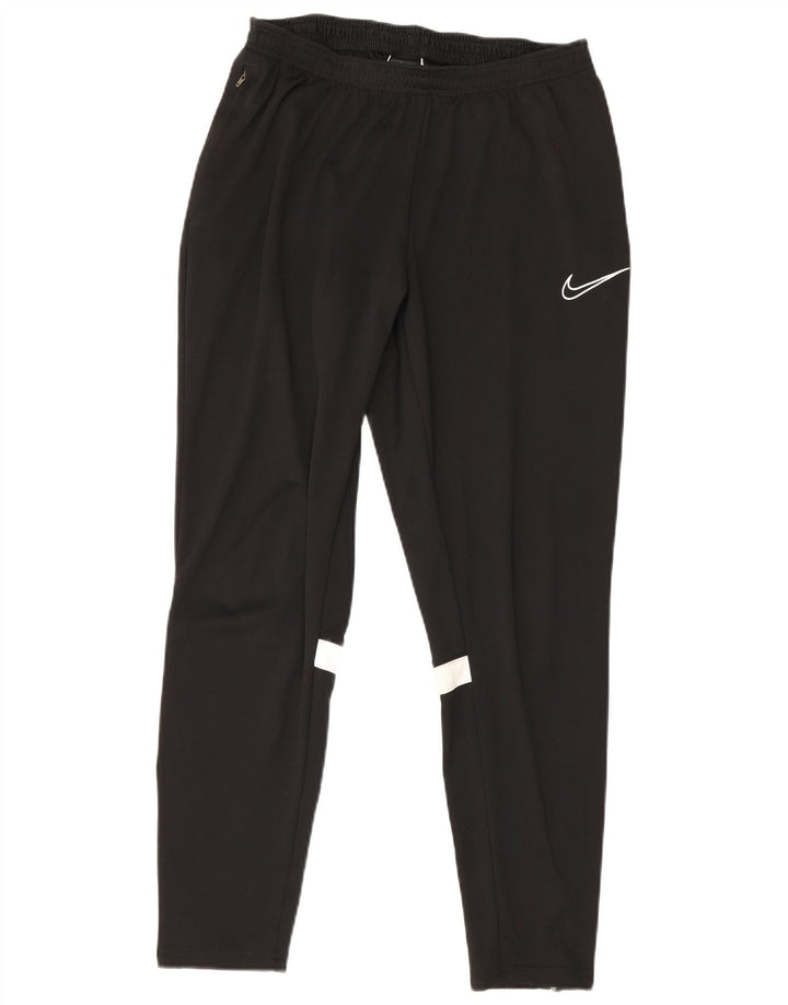 Ανδρική φόρμα φόρμας Nike Dri Fit Παντελόνι με μεγάλο μαύρο χρώμα από πολυεστέρα