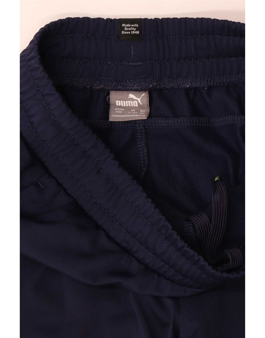 Puma Boys αθλητική φόρμα παντελόνι Joggers 11-12 ετών Navy Blue Polyester