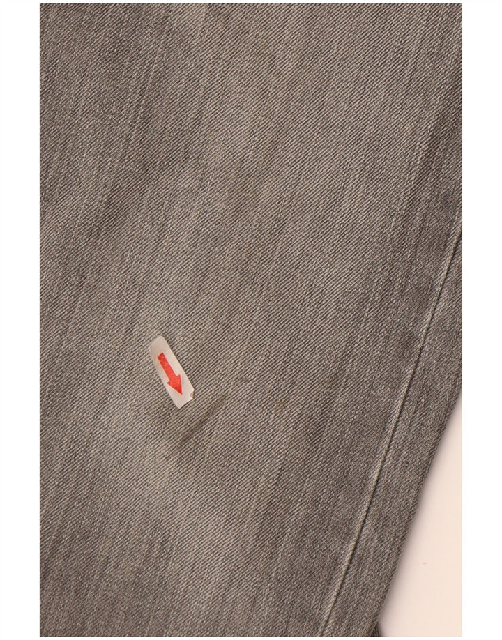 Levi's Mens 501 Straight Jeans W32 L30 Γκρι βαμβακερό