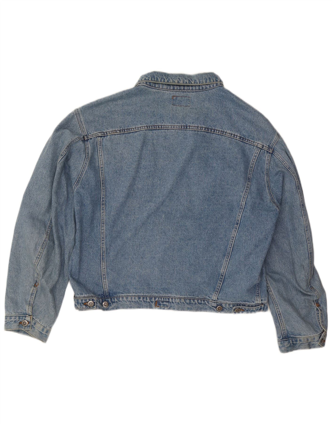 Vintage Γυναικείο Τζιν Μπουφάν UK 20 2XL Μπλε Βαμβακερό