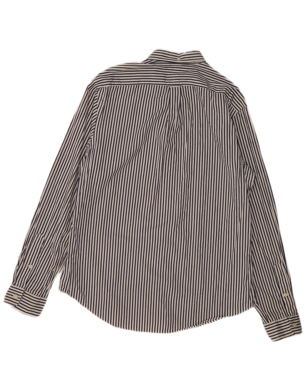 Polo Ralph Lauren Ανδρικό πουκάμισο με λεπτή εφαρμογή XL Λευκό βαμβακερό ρίγες