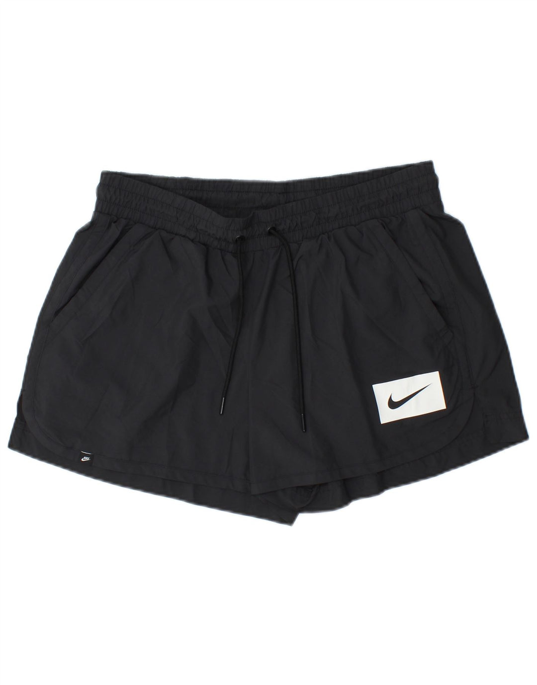 Γυναικείο αθλητικό σορτς NIKE UK 14 μεσαίο μαύρο πολυεστέρα