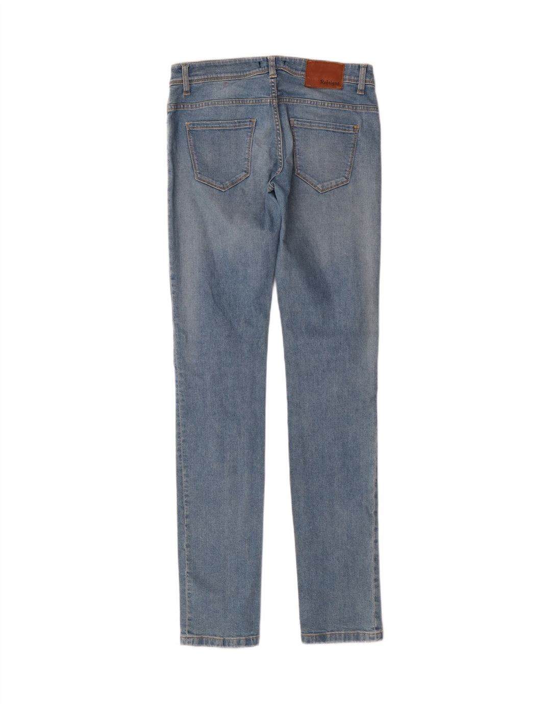 REFRIGUE Womens Slim Jeans IT 44 Medium W30 L34 Blue Cotton