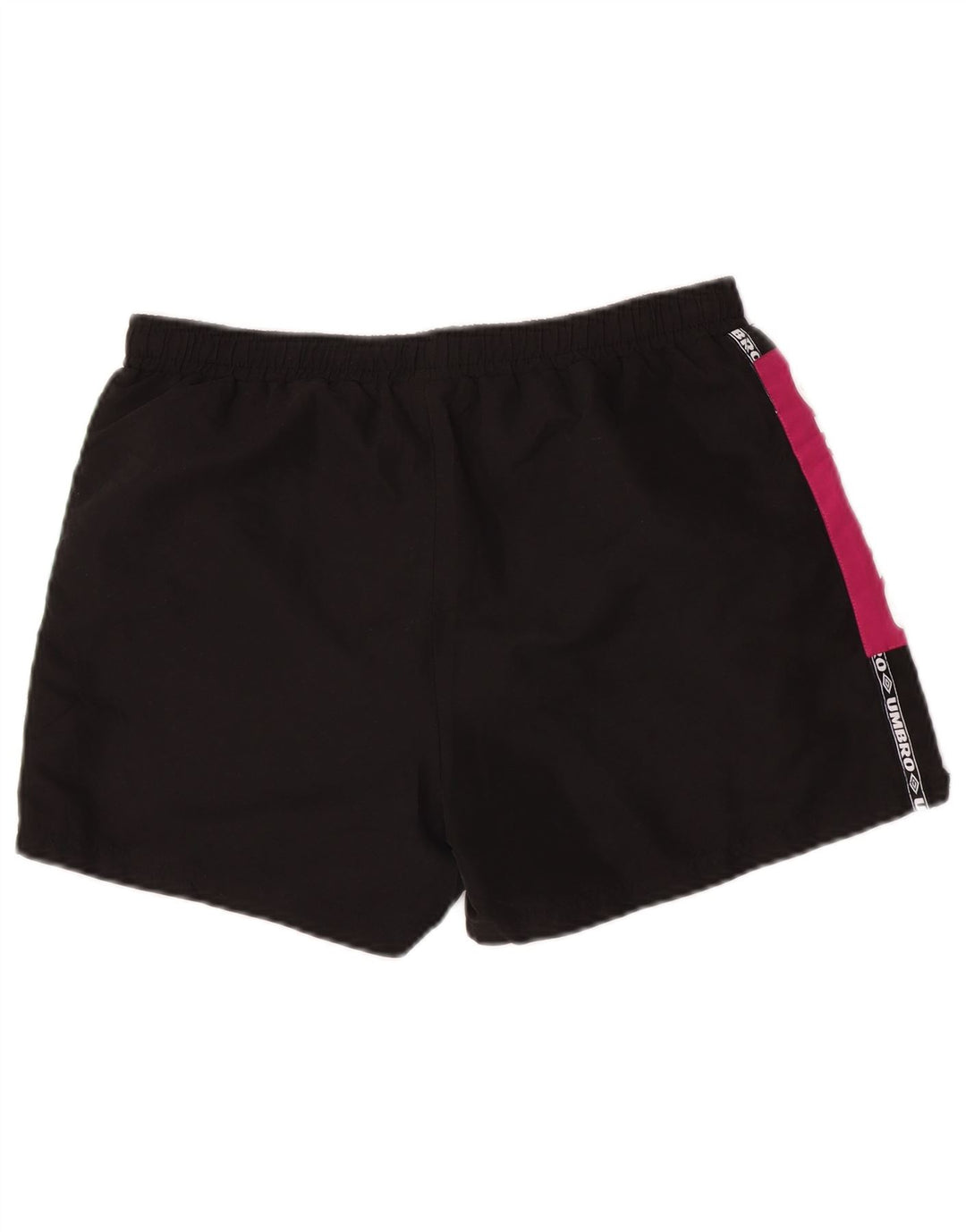 Ανδρικά γραφικά αθλητικά σορτς Umbro, μεσαίου μαύρου χρώματος, πολυεστέρας