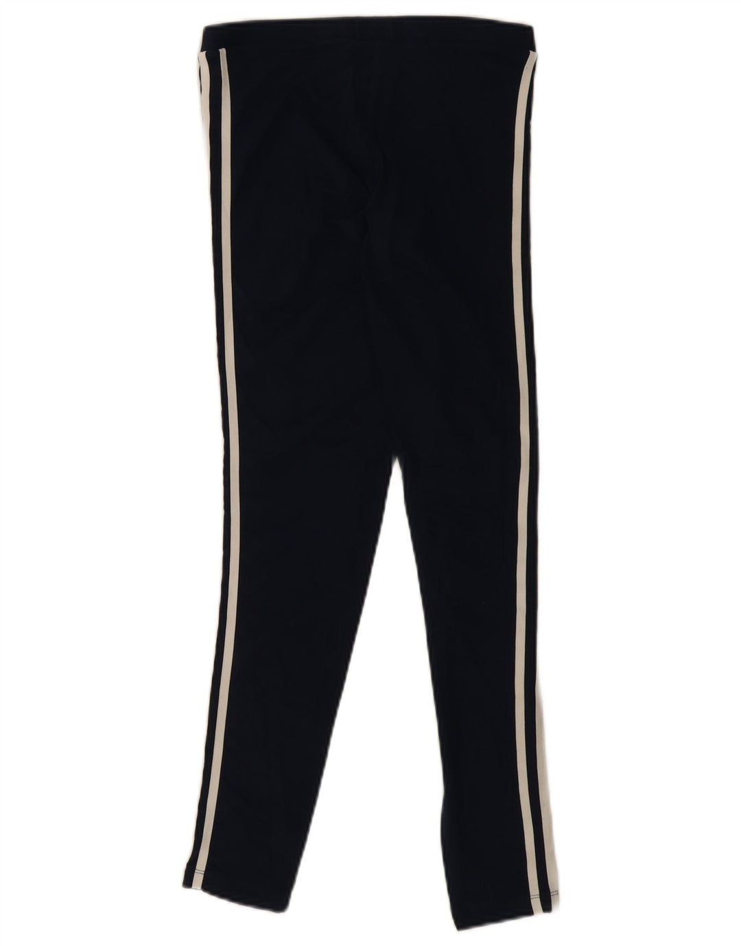 ADIDAS Womens Leggings UK 10 Small  Black Cotton