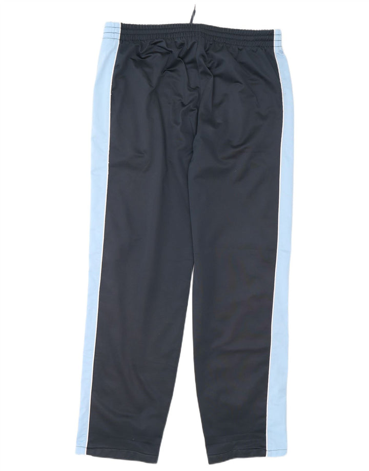 Ανδρική φόρμα Kappa Παντελόνι Joggers Large Navy Blue Colorblock Πολυεστέρας