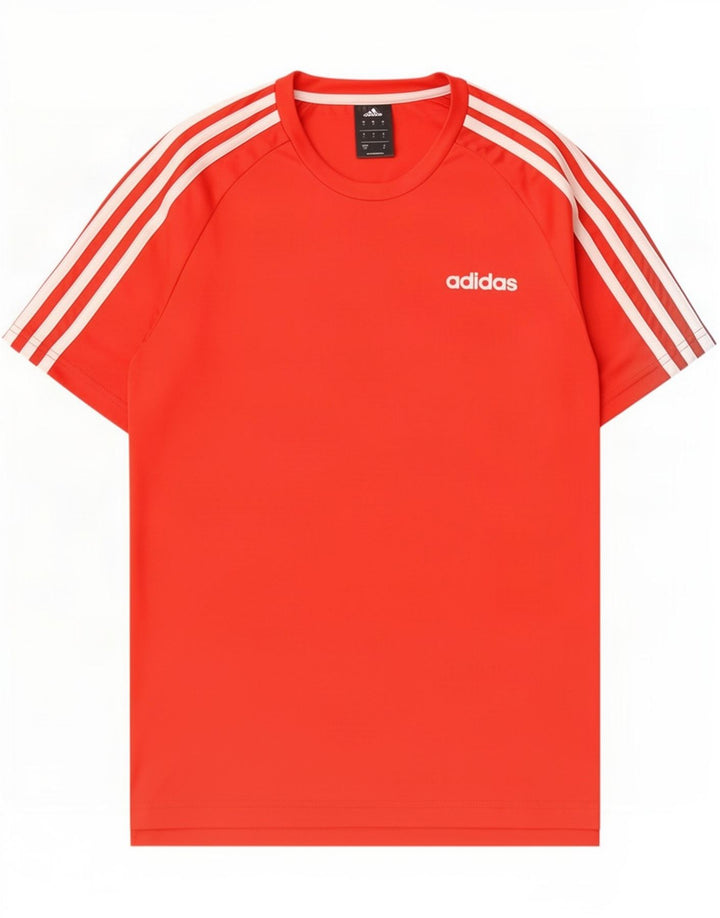 Adidas Ανδρικό T-Shirt Climalite Top Small Red Polyester