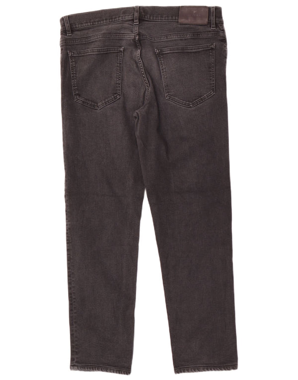 Ανδρικό τζιν Trussardi ίσιο W34 L29 Γκρι βαμβακερό