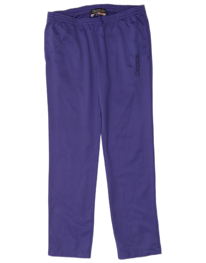 Kappa Γυναικεία φόρμα παντελόνι UK 14 Large Purple Polyester