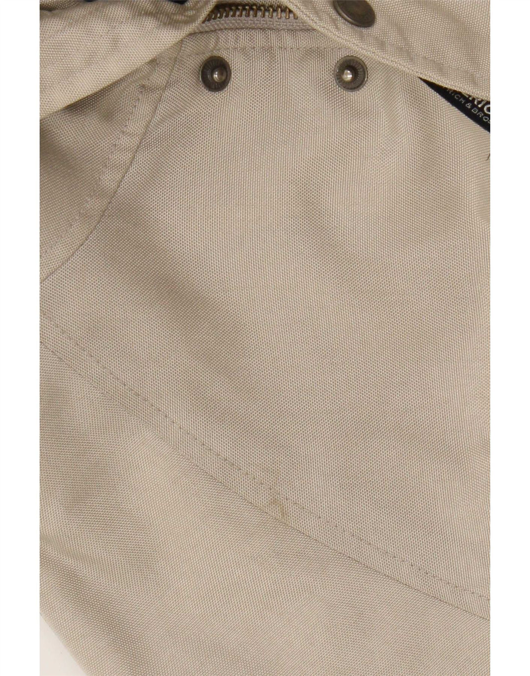 Woolrich Ανδρικό Bomber Jacket με κουκούλα UK 38 Medium Beige Nylon