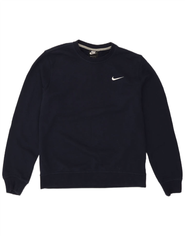Ανδρικό φούτερ Nike Jumper, μεσαίο μπλε, βαμβακερό