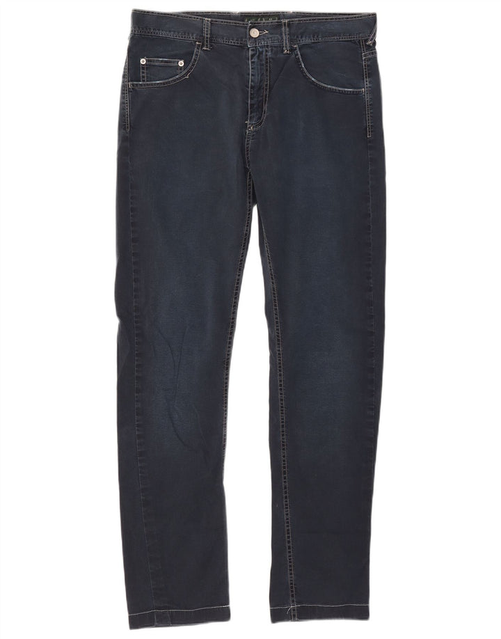 Fred Perry Ανδρικό Slim Jeans IT 48 Medium W33 L30 Navy Blue Cotton