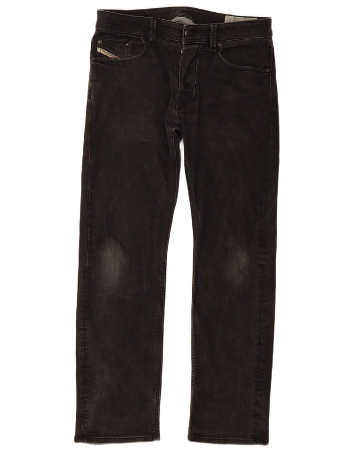 Diesel Ανδρικό Larkee Regular Straight Jeans W33 L30 Μαύρο βαμβακερό