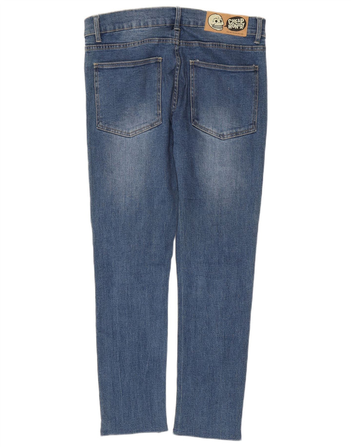 Φτηνό Monday Ανδρικό Slim Jeans W30 L29 Blue Cotton
