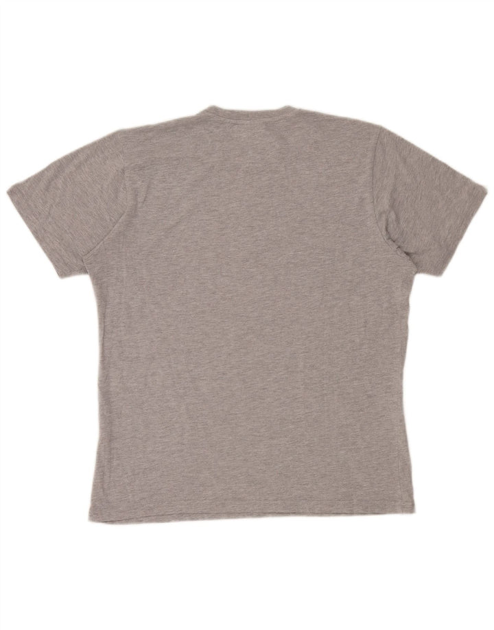 Ανδρικό γραφικό μπλουζάκι Helly Hansen Top XL Γκρι βαμβακερό