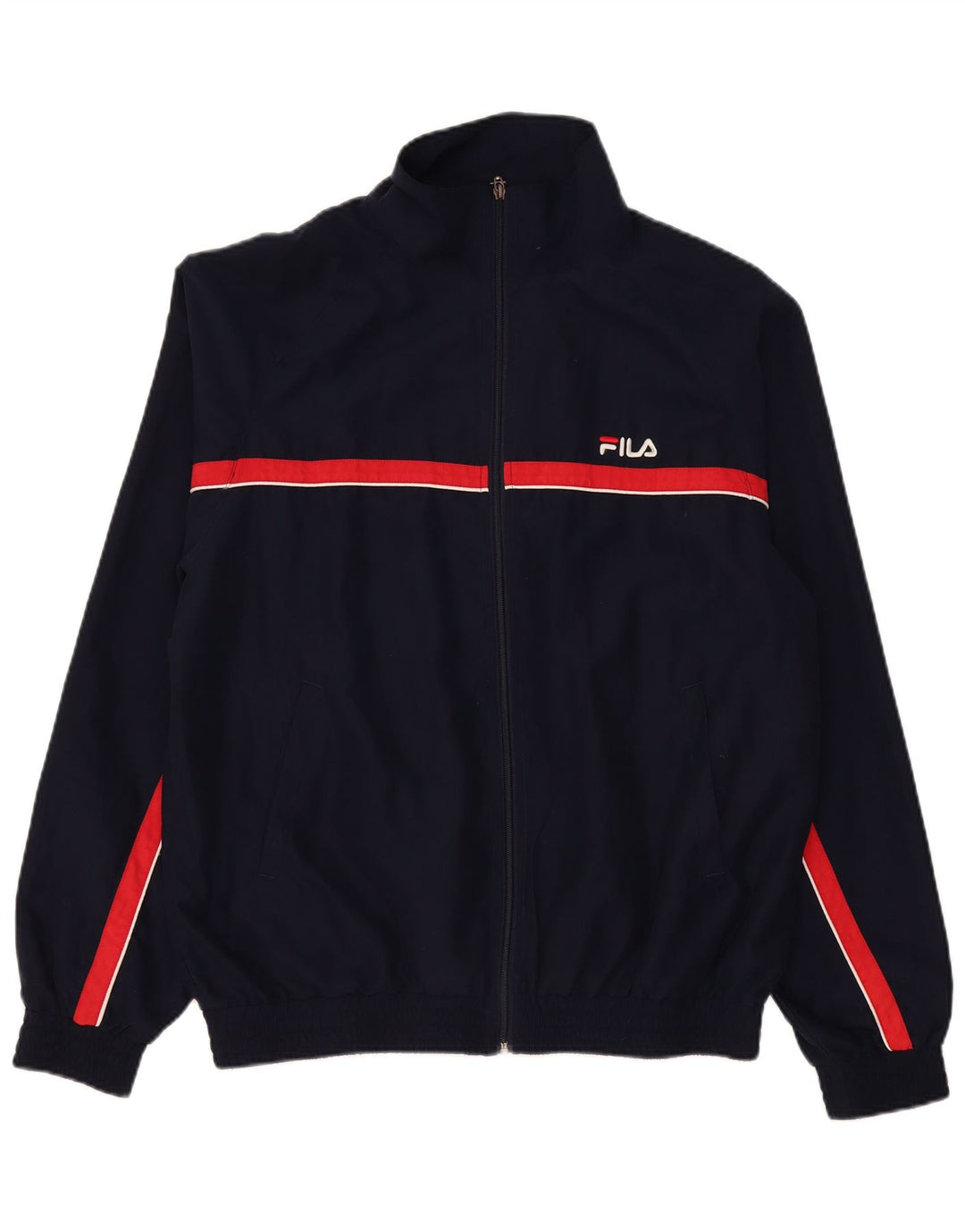 Ανδρική φόρμα Fila Top Jacket Μεγάλο μπλε ριγέ πολυεστέρα