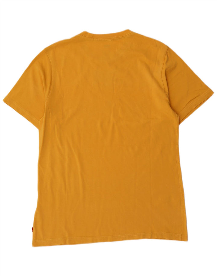 Μπλουζάκι Levi's Relaxed Graphic T-Shirt, μικρό κίτρινο βαμβακερό