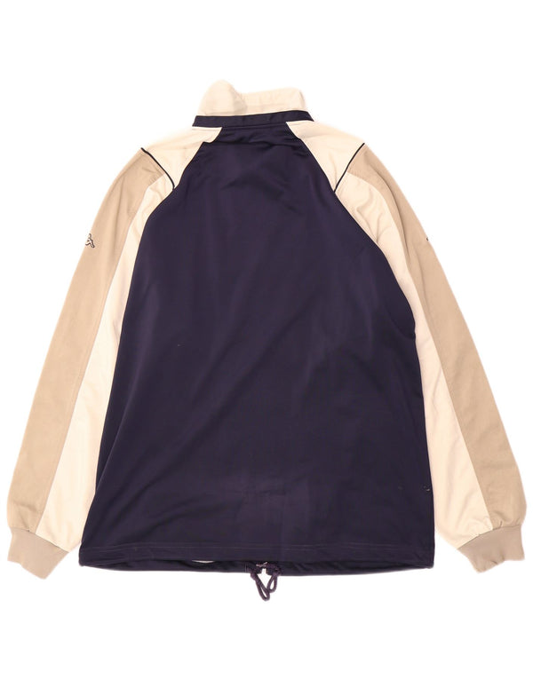 Ανδρική φόρμα Kappa Top Jacket Large Navy Blue Colourblock