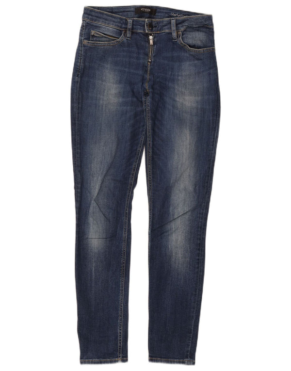 GUESS Γυναικεία Marilyn Skinny Jeans W27 L28 Blue Cotton
