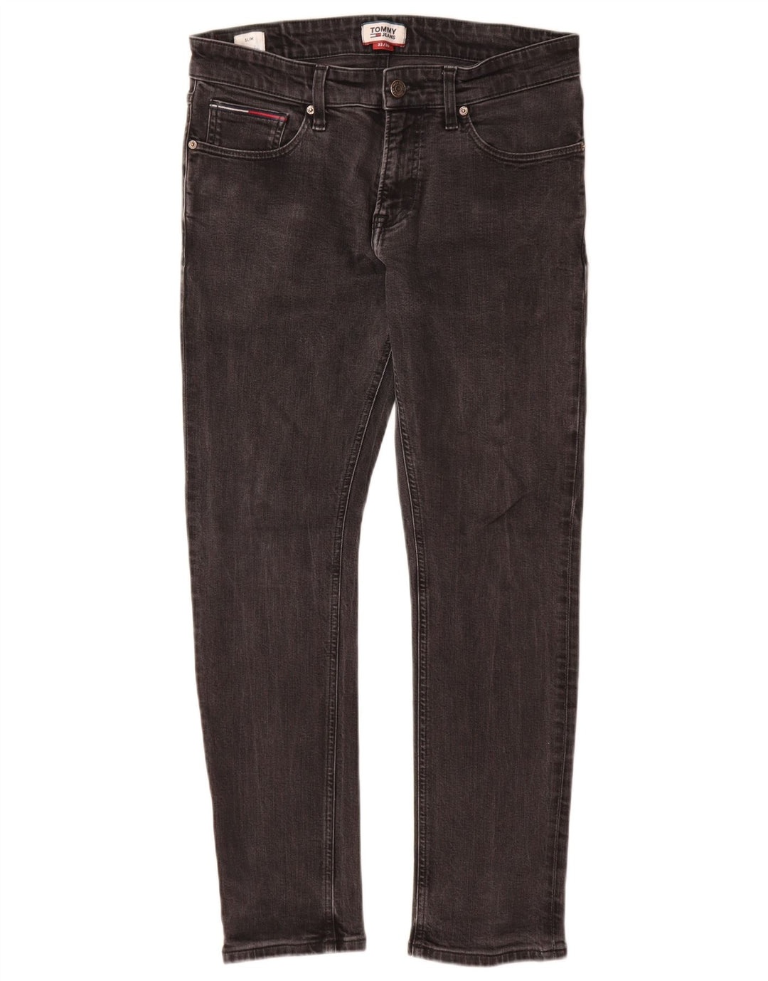 Tommy Hilfiger Ανδρικό Slim Jeans W32 L30 Γκρι βαμβακερό