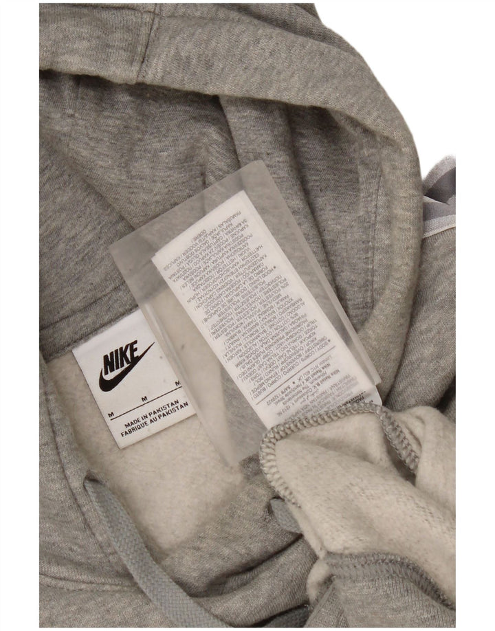 Ανδρικό γραφικό φούτερ Nike, βαμβακερό μεσαίο γκρι