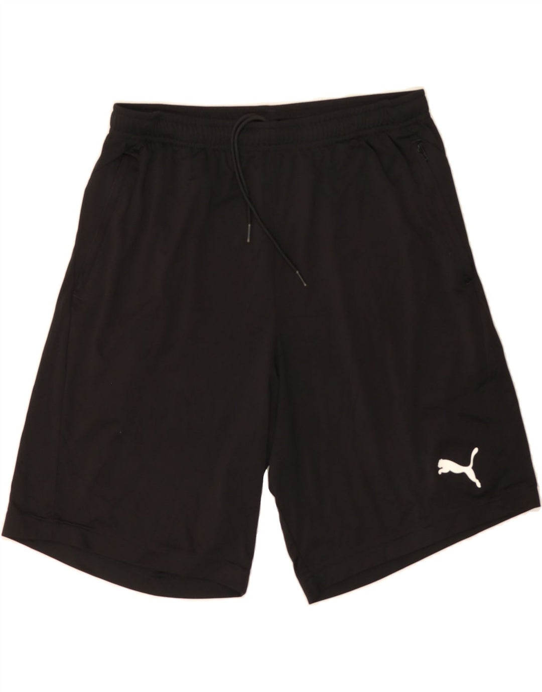 PUMA Mens Sport Shorts Large Black Polyester Vintage Puma and Second-Hand Puma from Messina Hembry 