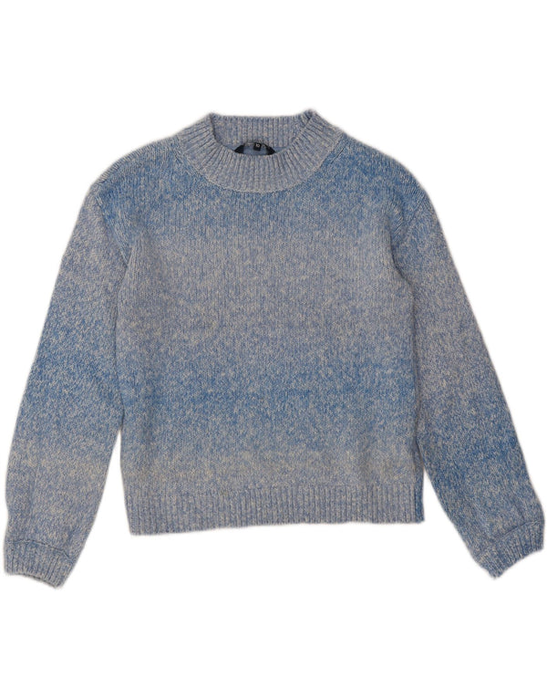 Crew Clothing Γυναικείο πουλόβερ με λαιμό χελώνα UK 10 Small Blue