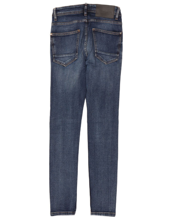 Zara Ανδρικό Skinny Jeans EU 36 XS W28 L29 Μπλε βαμβακερό