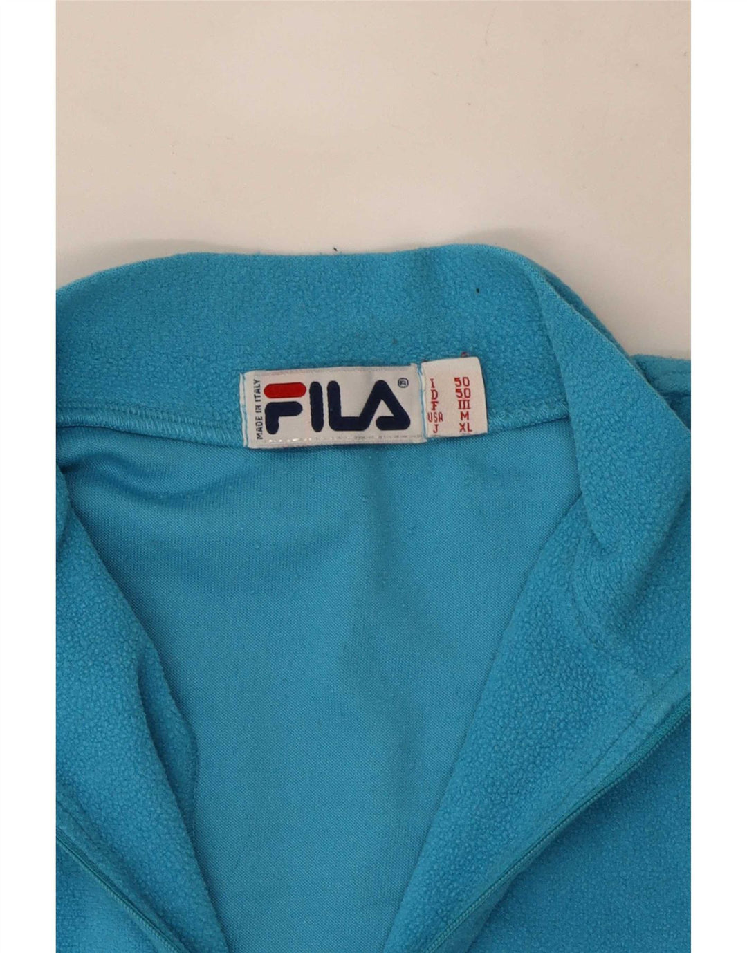 Fila Ανδρικό φερμουάρ Fleece Jumper IT 50 Medium Blue