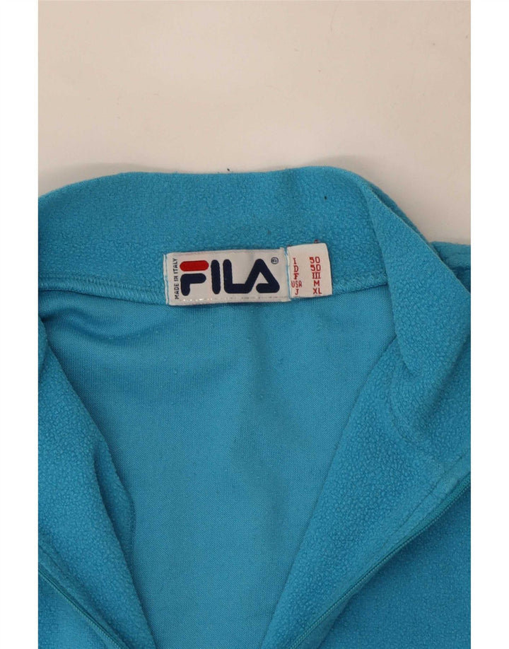 Fila Ανδρικό φερμουάρ Fleece Jumper IT 50 Medium Blue
